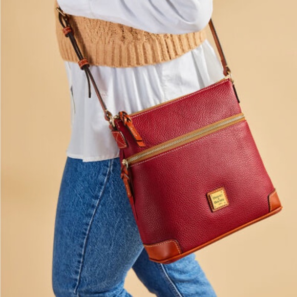 Dooney & Bourke Pebble Grain Crossbody Shoulder Bag - Picture 4 of 16